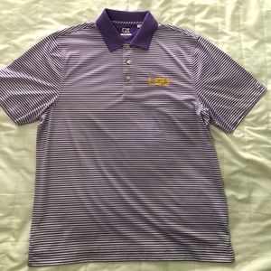 LSU Cutter & Buck Golf Polo